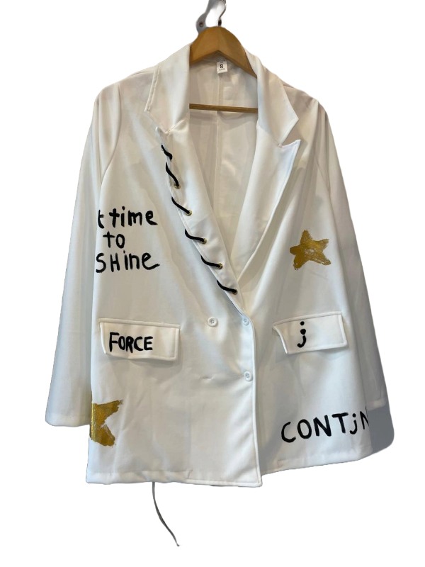 Producto - Blazer Blanco Continue