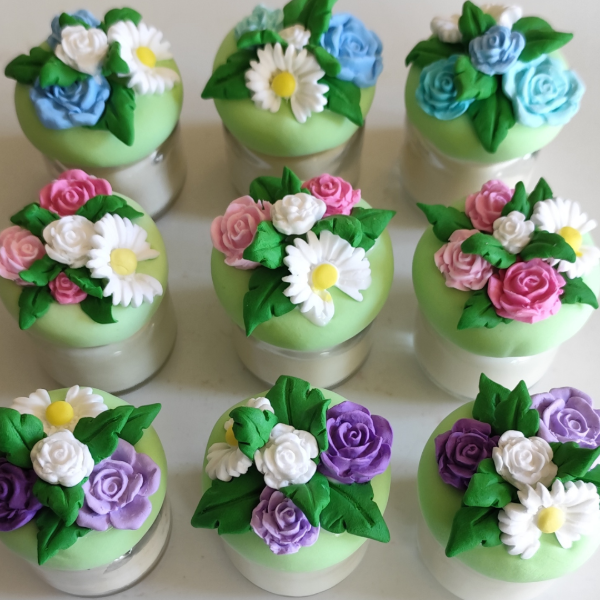 Producto - Frasquitos Florales de 40cc X MAYOR  (a pedido)