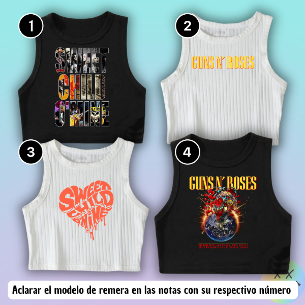 Producto - Musculosas Guns N Roses #1