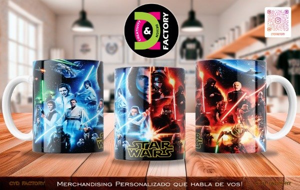 Producto - Taza Star Wars - TZ-RT-BL-11OZ-66-MV-SCIFI-STR