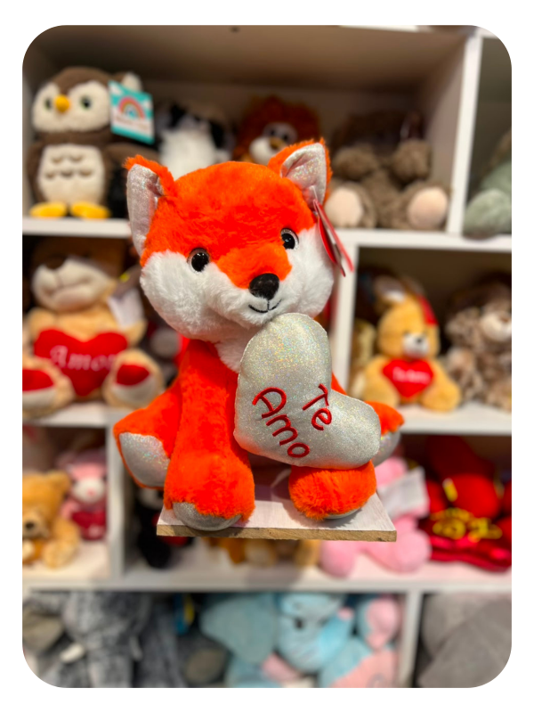 Producto - Zorro sentado con corazón