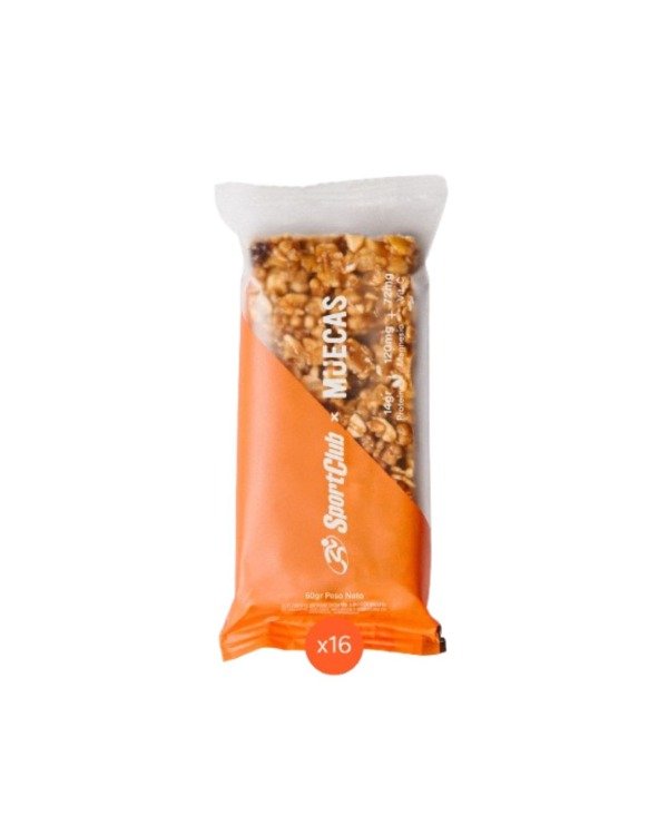 Producto - Barra proteica Muecas caja x 16 u