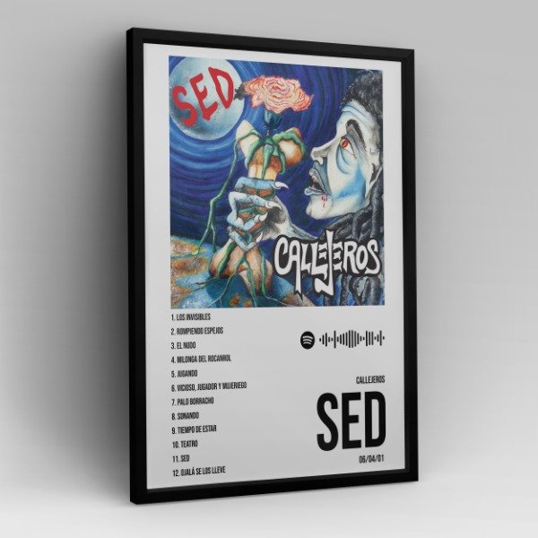 Producto - Cuadro Álbum Callejeros SED