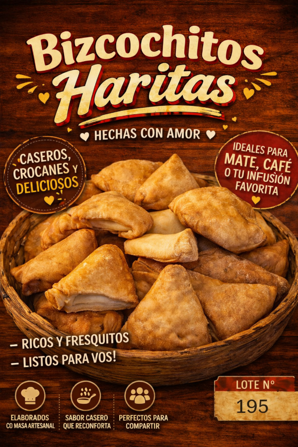 Producto - Bizcochos  Artesanales Medianos
