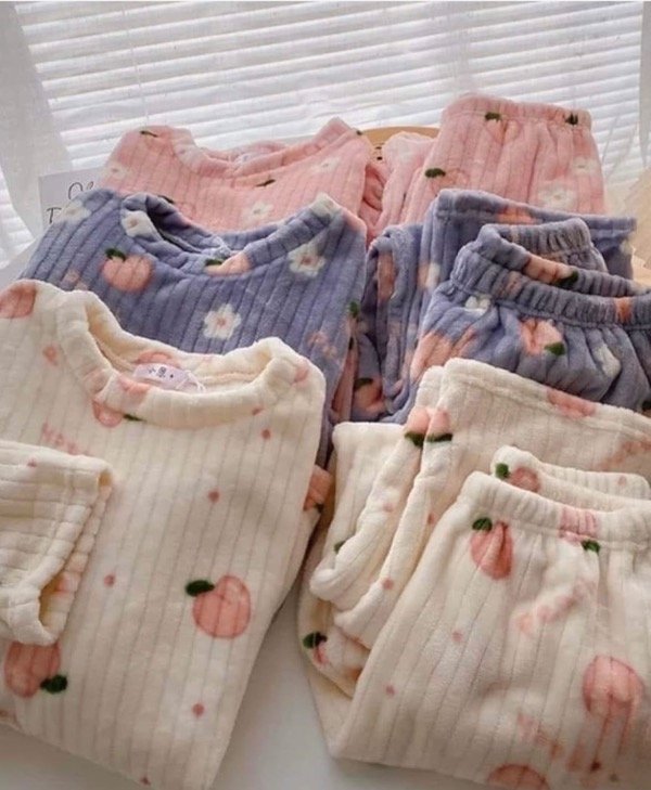 Producto - Pijama Polar Duraznito (S/M/L - Pant 36 al 48)