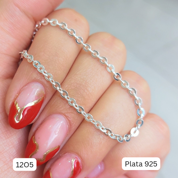 Producto - Cadena Mni roló espejada