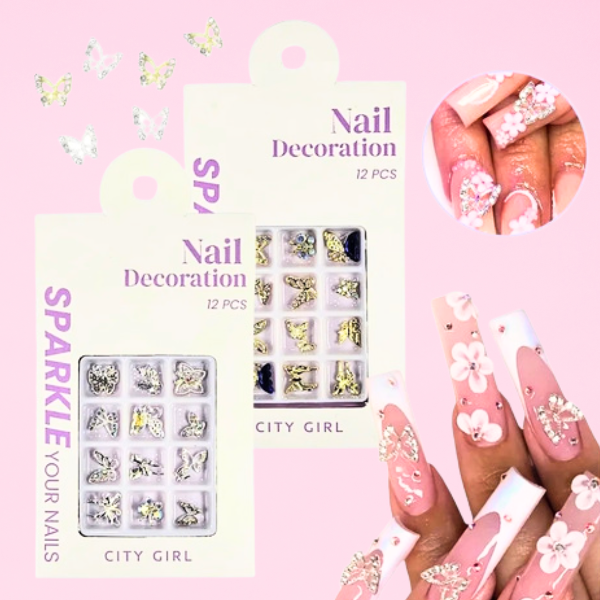 Producto - DIJES  MARIPOSA DORADO O PLATEADO CITY GIRL
