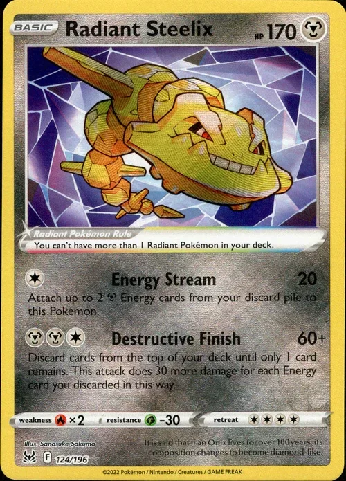 Producto - Radiant Steelix - 124/196 - Lost Origin