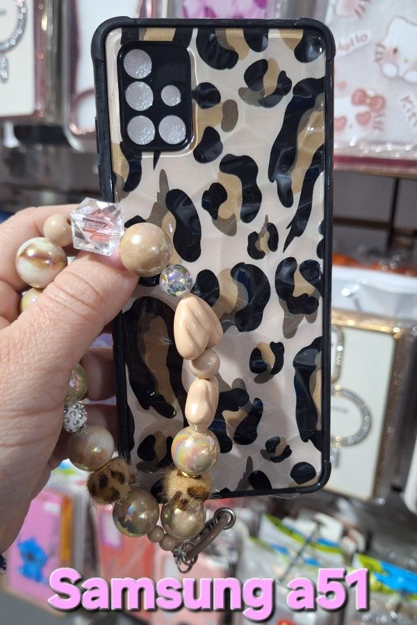 Producto - Fundas animal print con strapp. Samsung a51