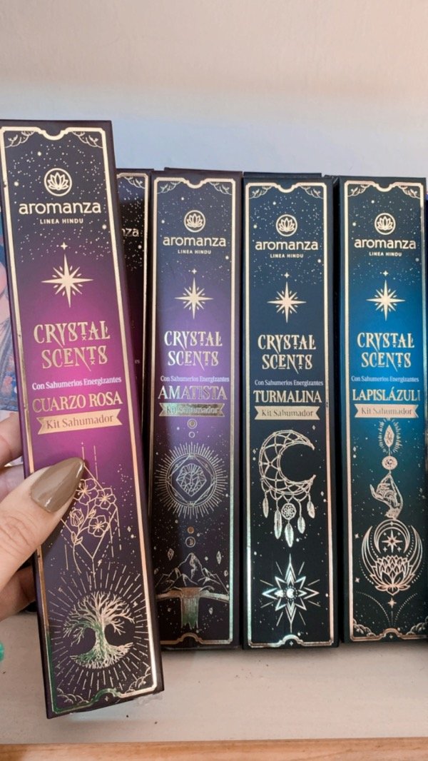 Producto - Sahumerios Cristal Scent aromanza