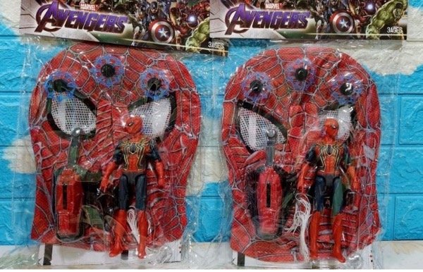 Producto - MÁSCARA HOMBRE ARAÑA CON ACCESO