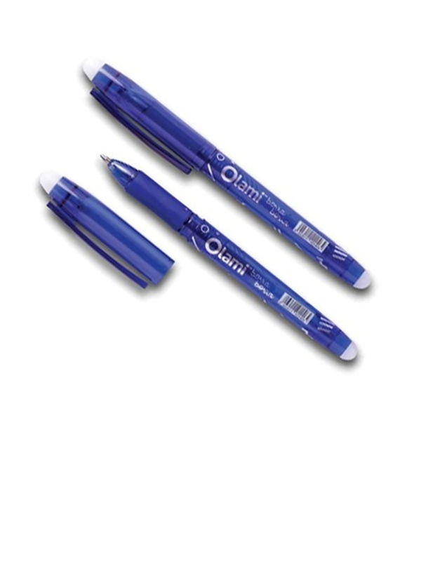 Producto - 3 Bolígrafos Borrable Gel Azul/negro Olami Trazo 0.7mm
