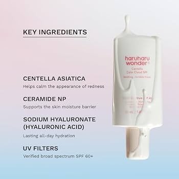 Producto - HARUHARU Centella Calm Cloud SPF 60+ 50ml - 3