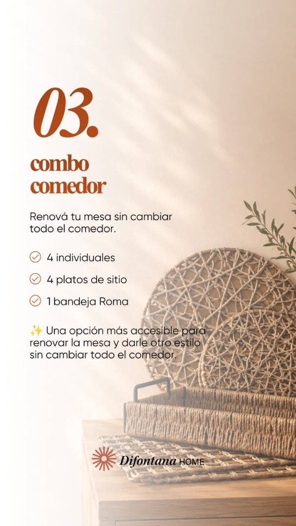 Producto - Combo COMEDOR - 0