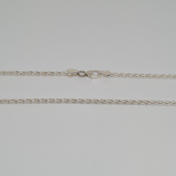 Producto - Cadena Spiga 60 x45cm Plata