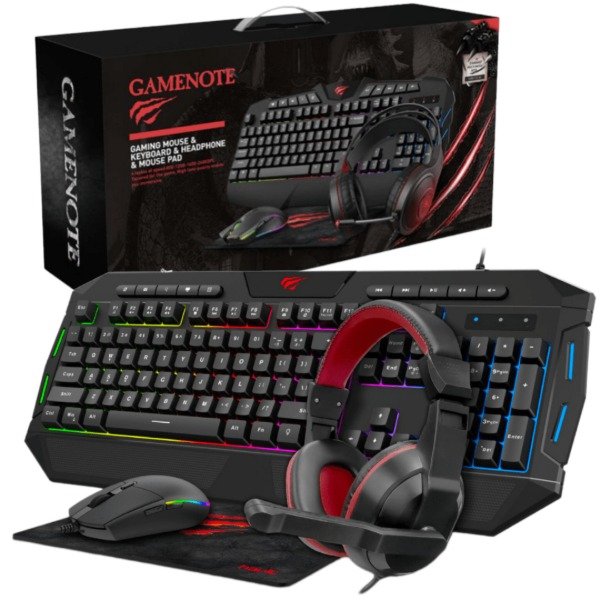 Producto - Combo gamer 4 en 1 Havit Gamenote KB907CM