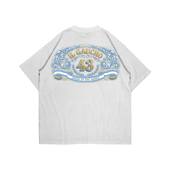 Producto - Remera Over "Il Gaucho" Fileteado - 1
