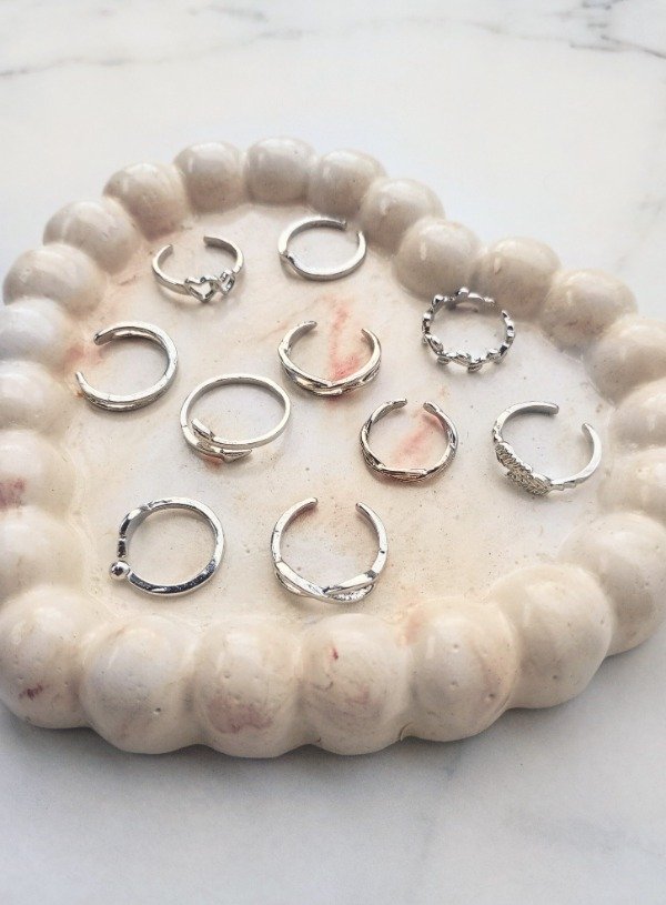 Producto - Duo anillos mini (para falanges)