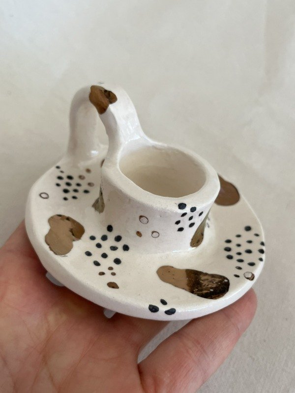 Producto - Portavelas con asa