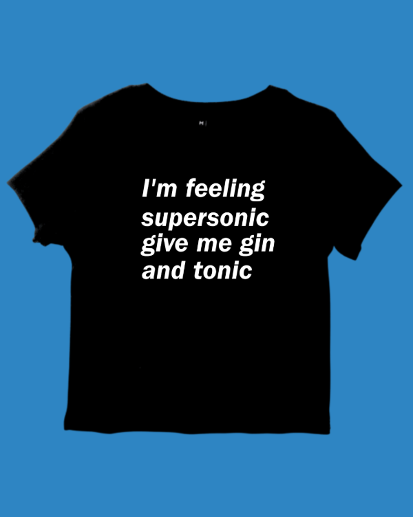 Producto - Baby Tee Supersonic - Oasis