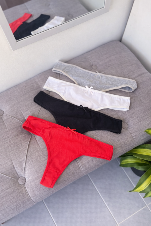 Producto - Pack x3 bombis moño - algodón