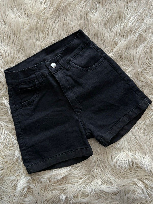 Producto - Short elastizado negro
