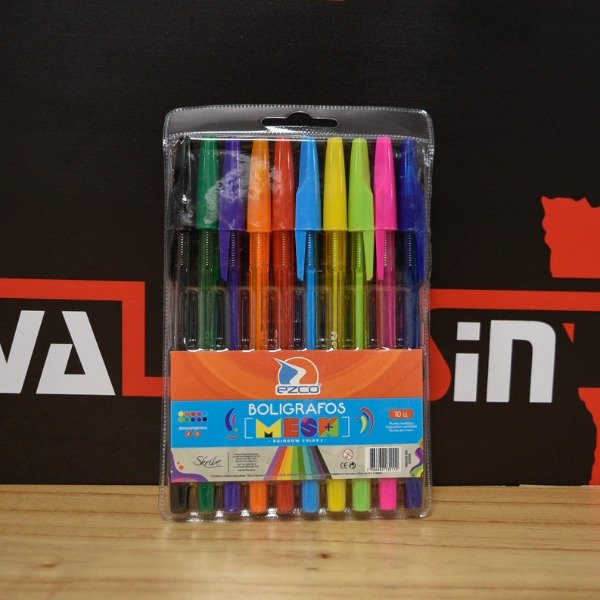 Producto - BOLIGRAFO MESH X10UN 213011-10