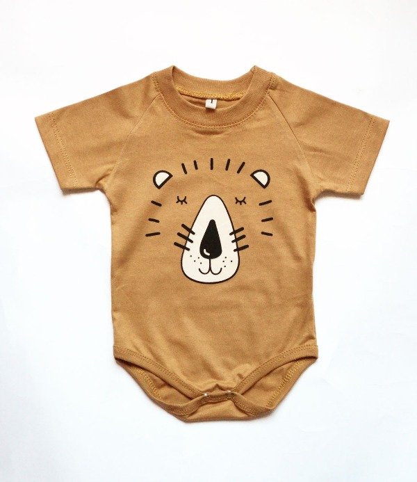 Producto - ARTICULO 188 -P- BODY REMERA CARAMELO CARA TIGRE