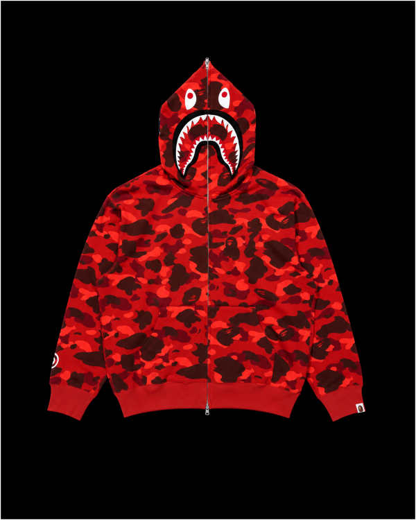 Producto - Bape Shark Zip Red