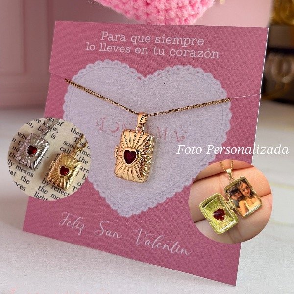 Producto - Relicario: Book Heart
