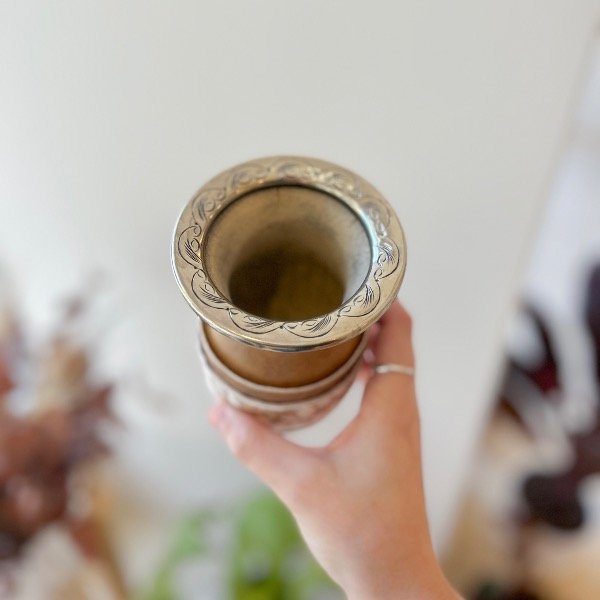 Producto - Mate criollo bordado con virola - Adolfina - 1