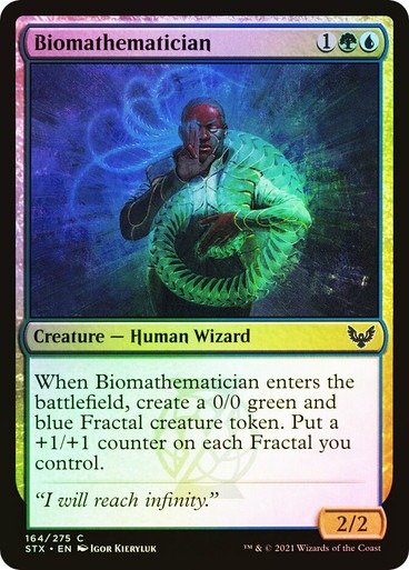 Producto - Biomathematician Foil  Strixhaven: School of Mages