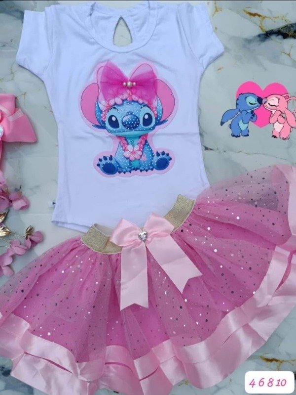 Producto - Conjunto body mas tutu Stich