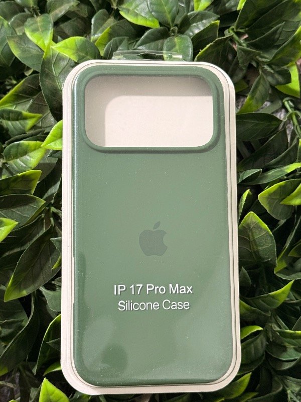 Producto - Silicona Verde/ IPhone 17 Pro Max