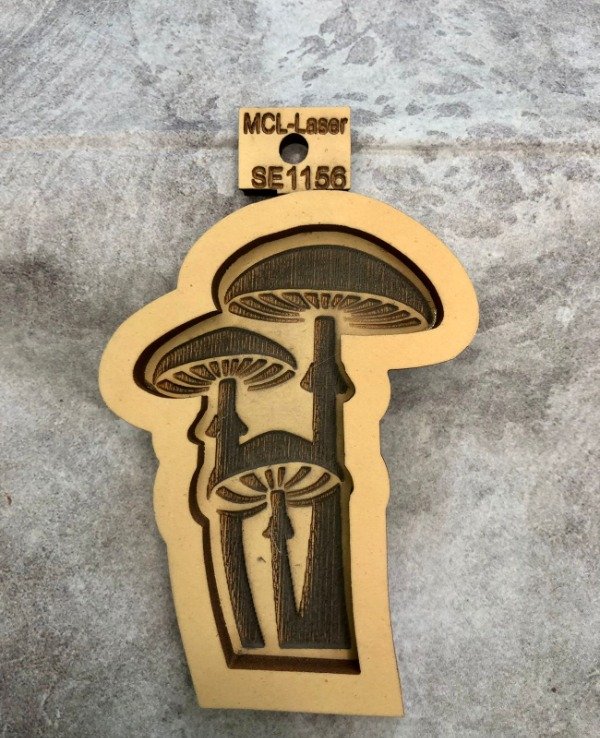 Producto - MOL 1156 Molde Hongos  8 cm alto