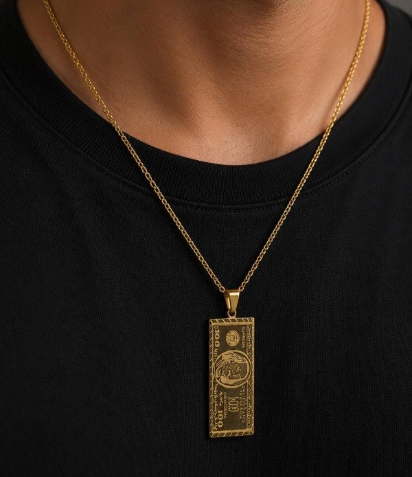 Producto - Collar Billete de 100 dolares