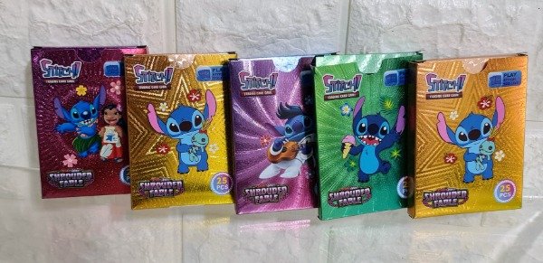 Producto - Cartas Stitch Tornasoladas caja x 25 cartas