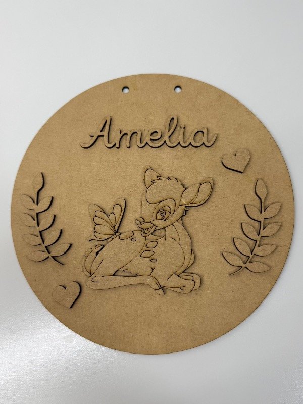 Producto - Cartel Deco Bambi