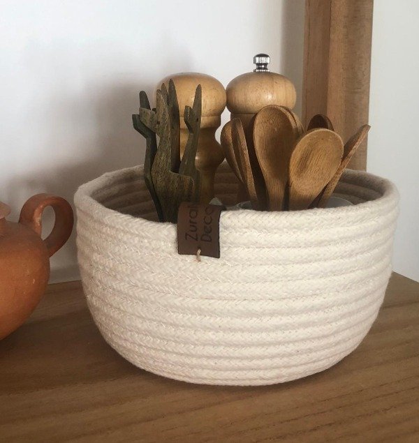 Producto - Organizador en hilo de algodón