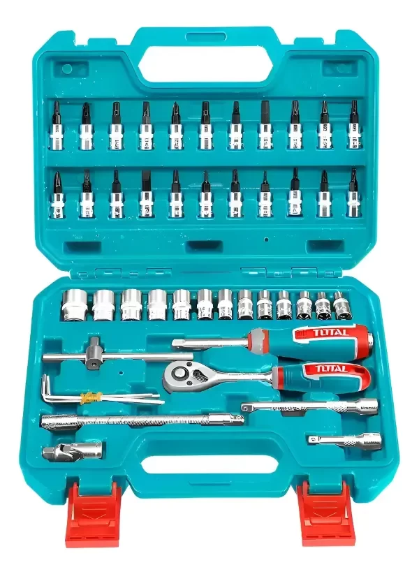 Producto - Set Bocallaves Tubos 46 Piezas Enc 1/4 Total