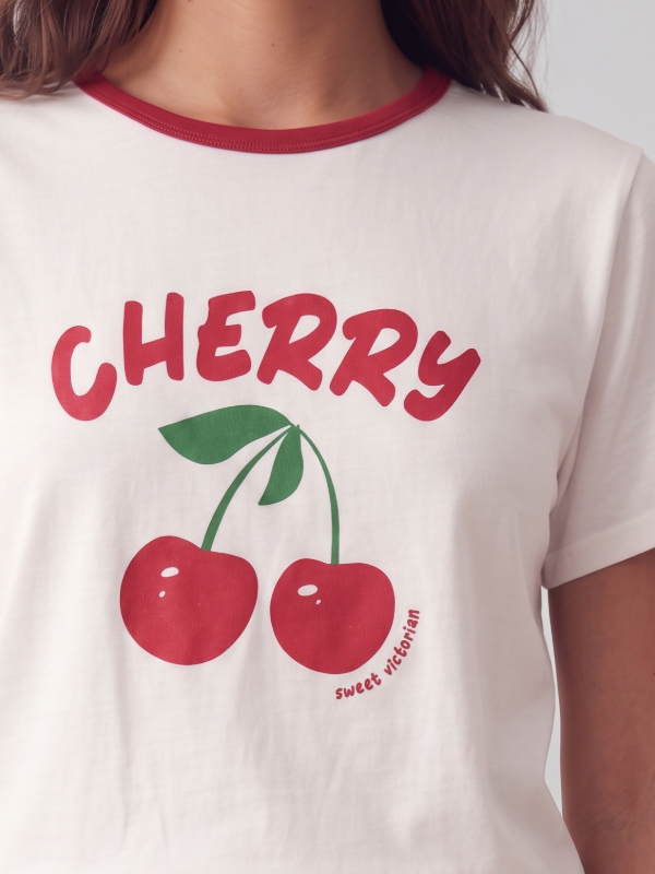 Producto - SWEET CHERRY PIJAMA REMERA M/C Y SHORT - 1