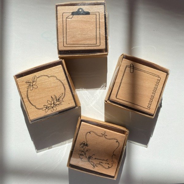 Producto - Sello de madera decorativo