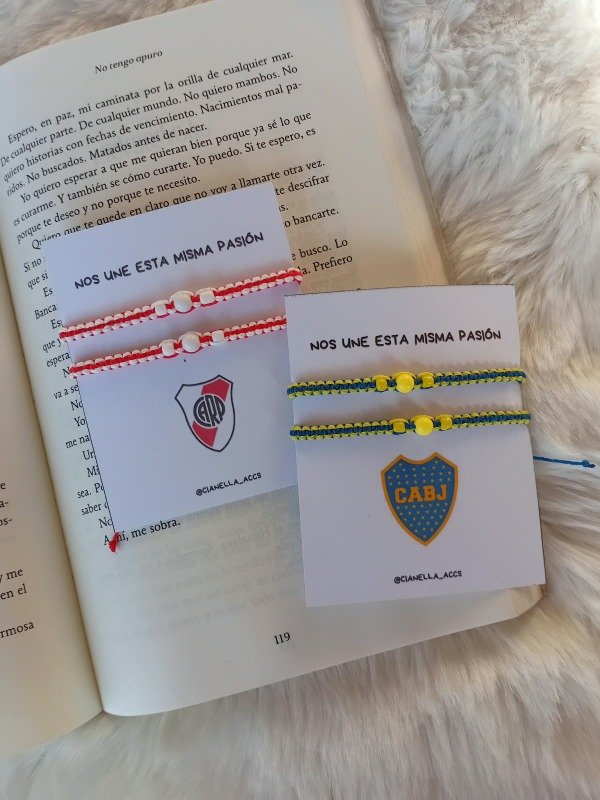 Producto - Pulseras para compartir futbol
