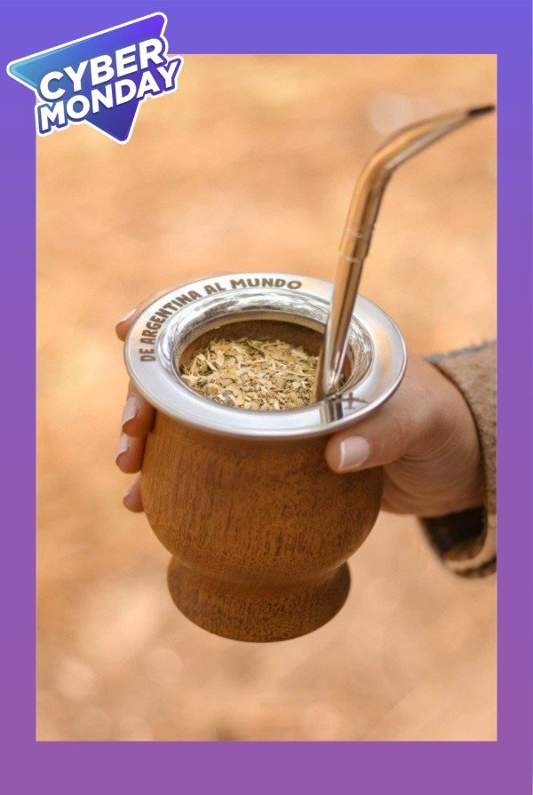 Producto - MATE CAMIONERO DE ALGARROBO PERSONALIZADO