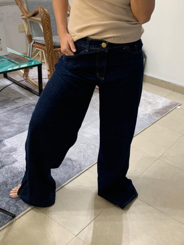 Producto - Jean wide leg clásico - 4
