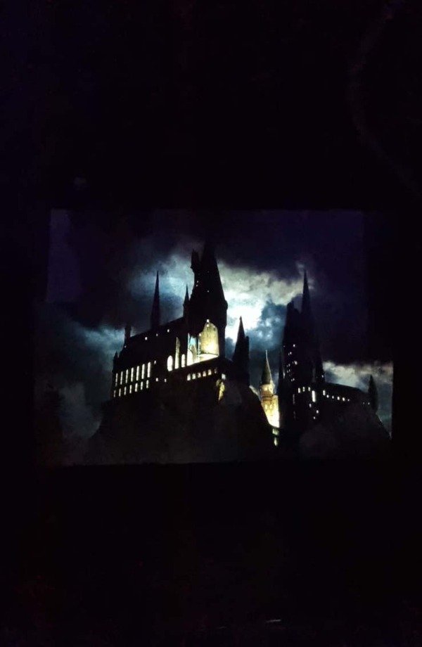 Producto - CUADRO RETROILUMINADO CON LED DE EL CASTILLO DE HOGWARTS