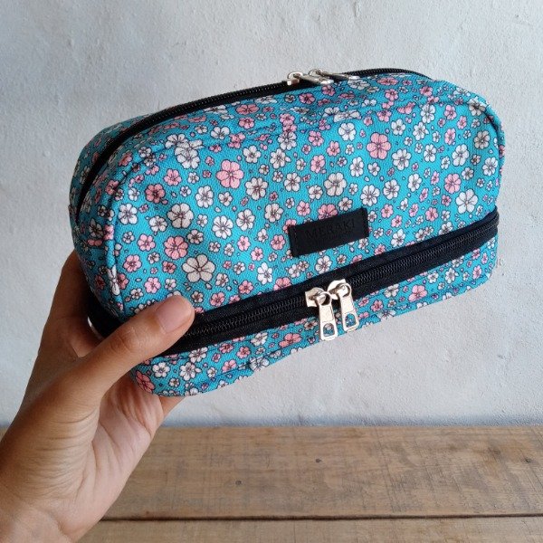 Producto - Cartuchera Doble Florsitas