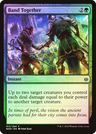 Producto - Band Together Foil  War of the Spark