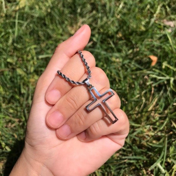 Producto - Dije Cruz calada chica