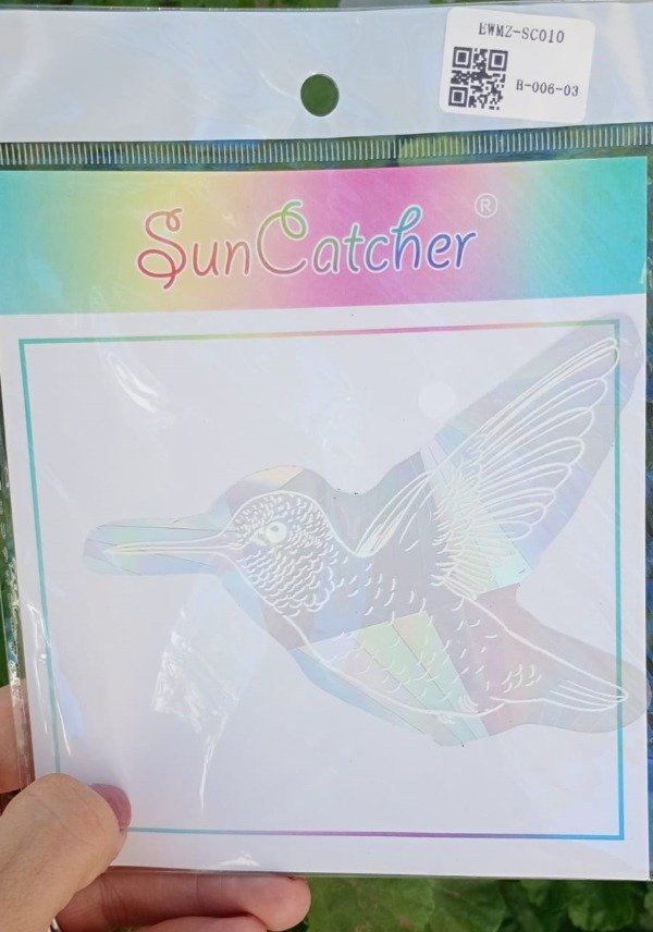 Producto - Atrapasol sticker importado colibrí